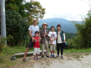 Some dear friends surprised us by showing up in Magome to spend the afternoon with us.  A real treat!