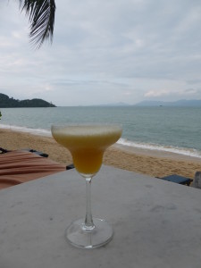 Drinks on the beach in Koh Samui