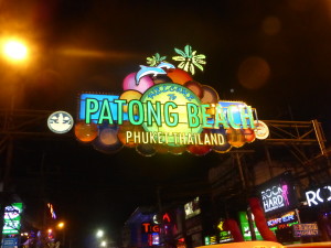 Patong Beach - party street of Phuket Is.