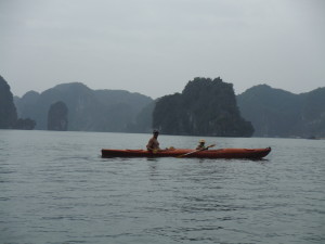 Nathan and Elio, Halong Bay