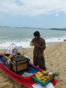 Local boat vendor