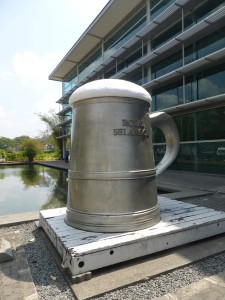 World's Largest Pewter Beer Tankard