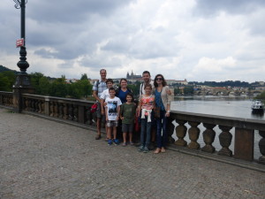 Exploring Prague with new friends from Vancouver, B.C.