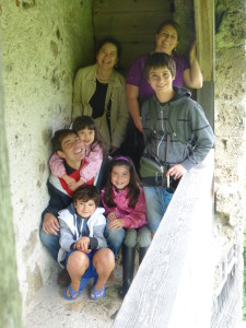 On the castle's rampart