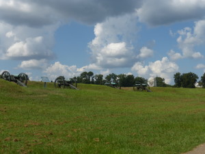 Battlefield along the Mississippi River