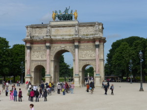 We also visited the Arc de Triomphe in Paris, which was commissioned by Napoleon to celebrate his victory at Austerlitz. 