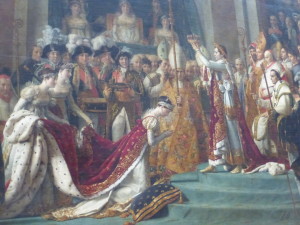 Fast Fact: Napoleon declared himself emperor in 1804. The big difference between First Consul and Emperor is that it assumes his descendants will also have the title of Emperor.